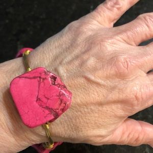 Stone handmade bracelet